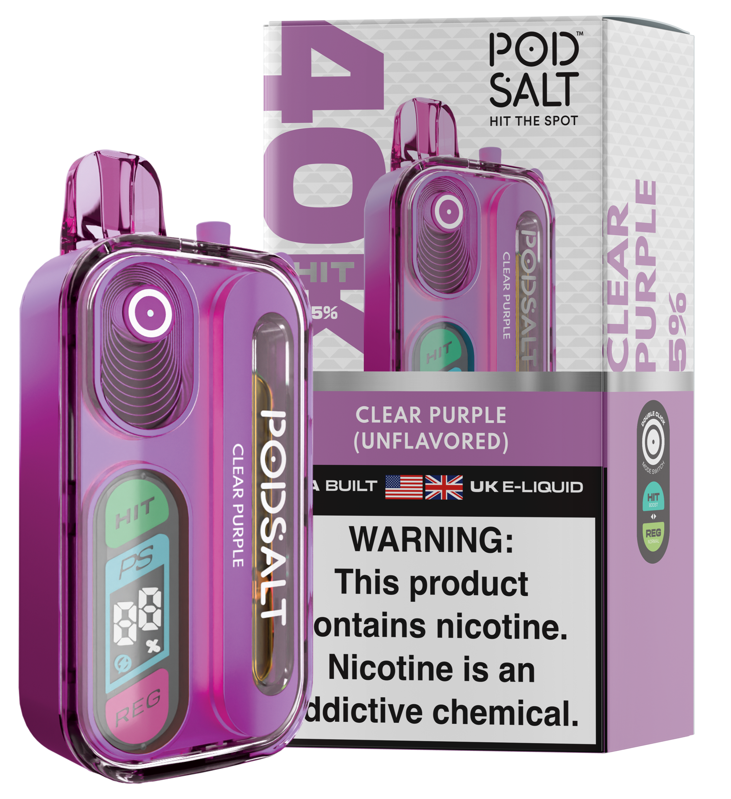 Clear Purple
